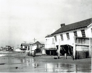 SUNSET BEACH California ~ Storm Damage Vintage Photo | eBay