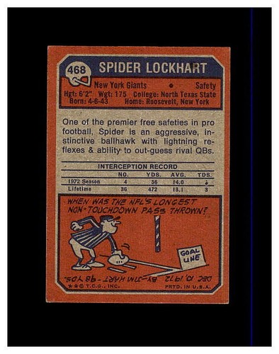 1973 TOPPS FOOTBALL #270 - 528 YOU PICK SEE PHOTOS OF EVERY CARD **NEW LISTING** - Picture 312 of 398