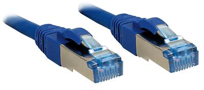 Lindy 47147 Cat6A S/FTP PIMF LSOH, blau, 1.00m Patchkabel