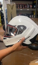 Alpinestars Supertech R10 Carbon Helmet White/Black - SIZE SMALL NEW