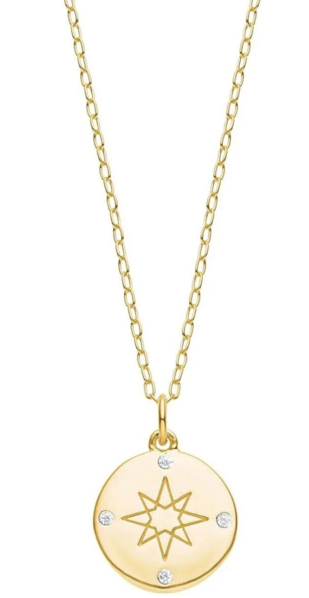 sOliver 2025611 Деймен Халскетт Кольер 925 Silber Kompass Новый завод 14490₽