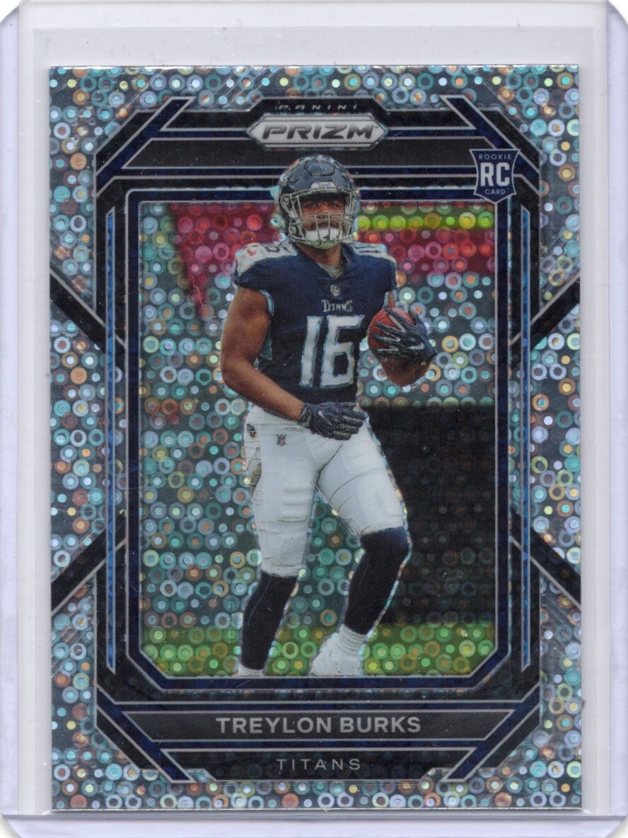 2022 Panini Prizm - Rookies No Huddle Prizm #313 Treylon Burks [PB]