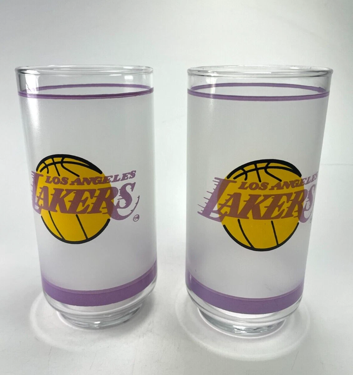 ［美品］NBA LAKERS グラス　４個 Los Angeles Lakers Basketball Vintage Sports Cups & Mugs for sale