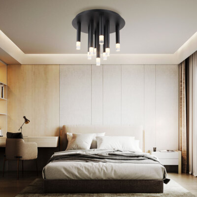 Deckenlampe Deckenleuchte Wohnzimmerlampe 9 flammig BigLight