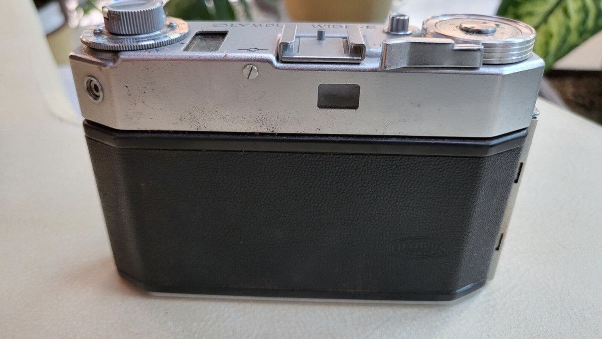 Rare Vintage Olympus Wide-E Film 35mm Camera D.Zuiko-W F.C.