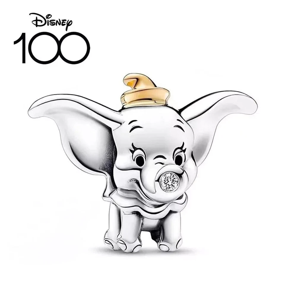 Бусина-амулет 2023 Disney 100 Anniversary Dumbo из чистого серебра - Изображение 4 из 4