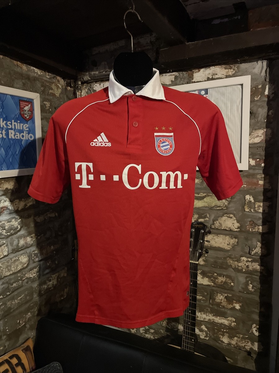 BAYERN MUNCHEN 2005/2006 HOME FOOTBALL SHIRT JERSEY ADIDAS SIZE S