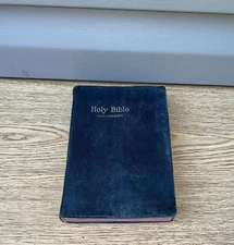 Vintage Leather Holy Bible KJV w/ Concordance World Publishing Co