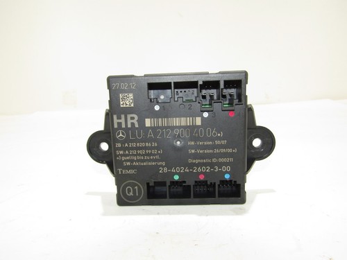 Mercedes Benz E W212 Tür Steuergerät Hinten Rechts Rear Right  SIDE DOOR CONTROL