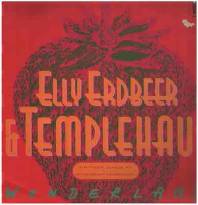 Elly Strawberry & Templehaus Wonderland Strawberry Scented Sleeve Near Mint