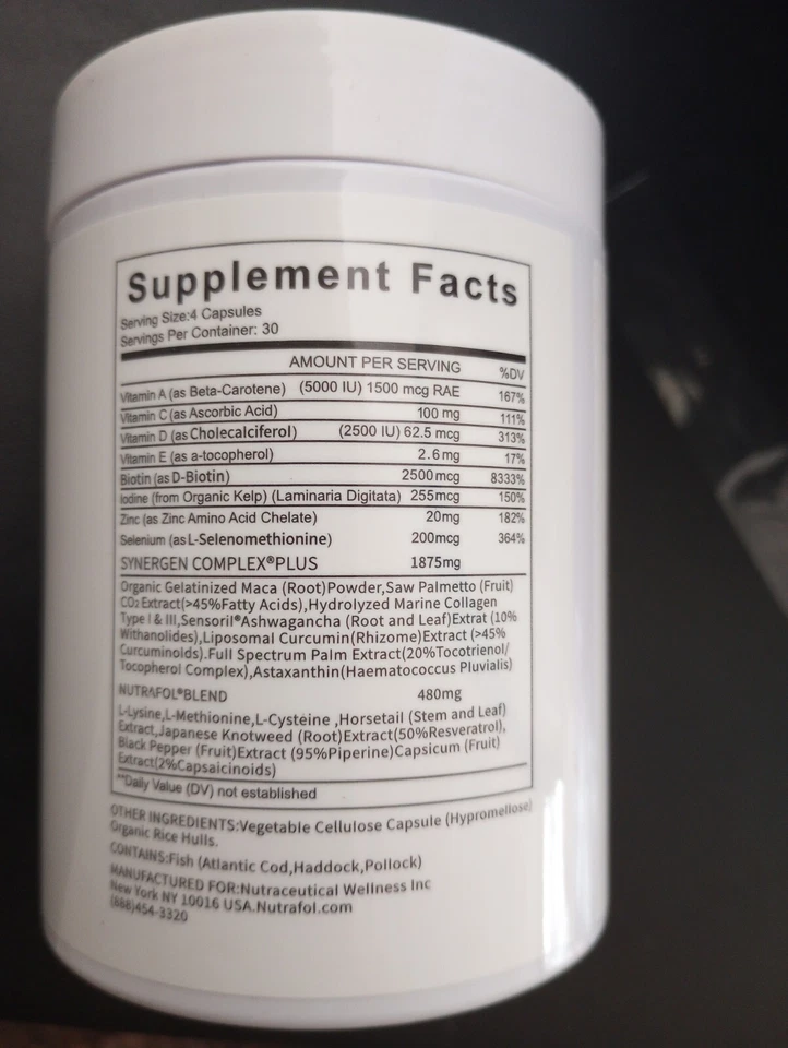 Nutrafol Women's Balance Hair Growth Supplements - Image 4 of 4