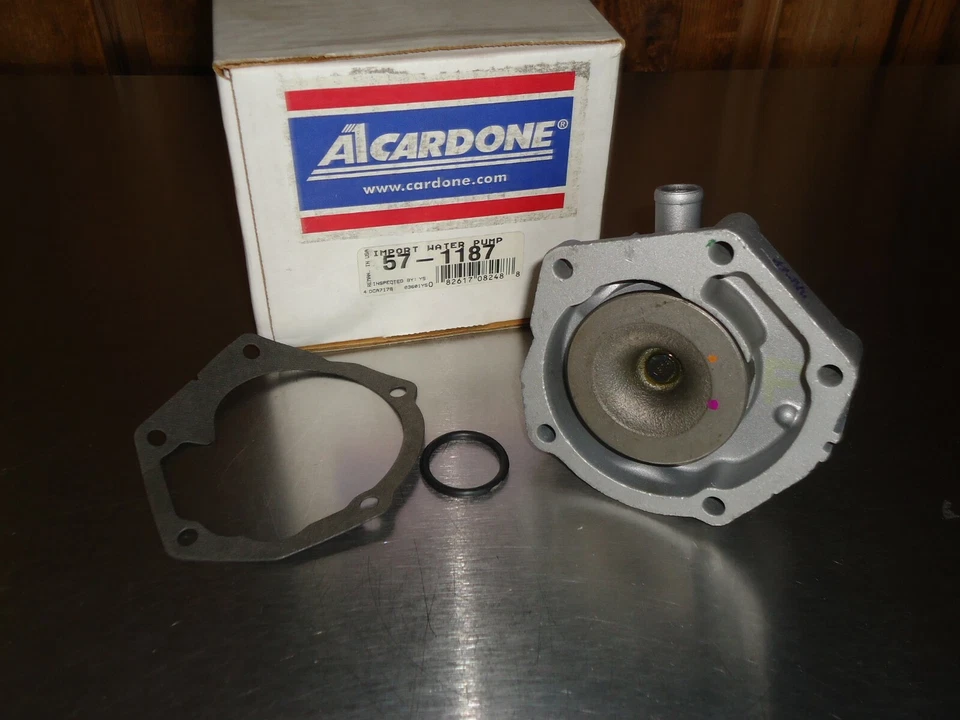 New Reman Cardone Water Pump 57-1187 Fits Subaru 1.8L Loyale GL DL RX GL-10 - Изображение 2 из 2