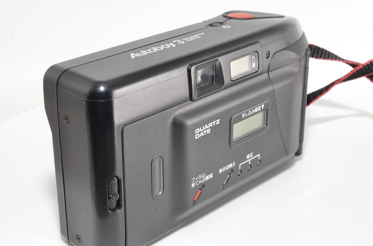 キャノン Canon Autoboy3 Quartz Date QD #2371 Excellen]Canon Autoboy 3 Quartz Date QD 38mm f2.8 Point