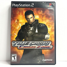 Time Crisis: Crisis Zone CIB Complete Namco (PlayStation 2, PS2) Tested Working