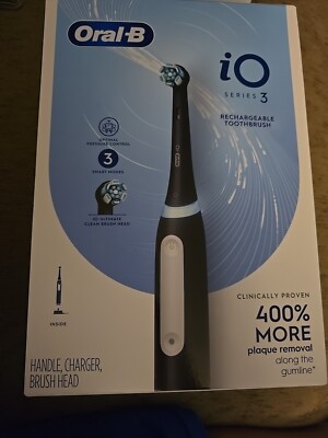 Oral-B iO Series 3 Rechargeable Electric Toothbrush - Matte
