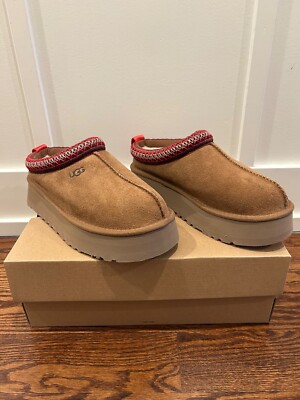 Ugg Tazz platform slippers (Chestnut) - size 8 - brand new in box