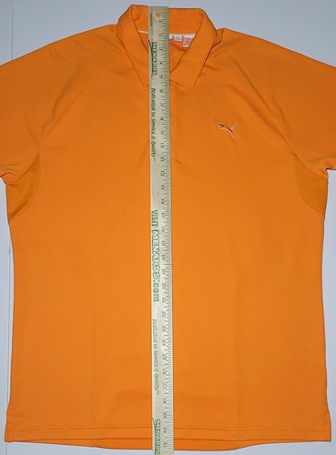 Polo Puma Sport LifeStyle uomo manica corta arancione taglia large - Foto 12 di 14