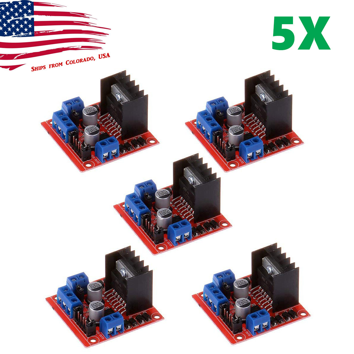 50A High Power Driver 50A H-Bridge Motor Driver Module - High Power DC ...