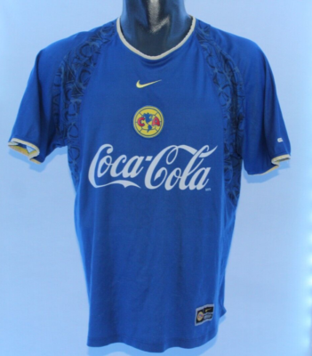 Club America 2001-02 Nike レアデッドストック新品！ Club America Aguilas authentic Nike jersey Size medium 2002-2003 T