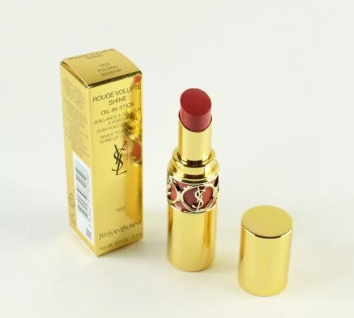 Yves Saint Laurent Rouge Volupte Shine Oil-In-Stick Lipstick 162 PULSING ROSEHIP - Picture 1 of 1