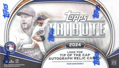 2024 Topps Tribute Baseball Hobby Flesh Box Sealed MLB From JP 3 