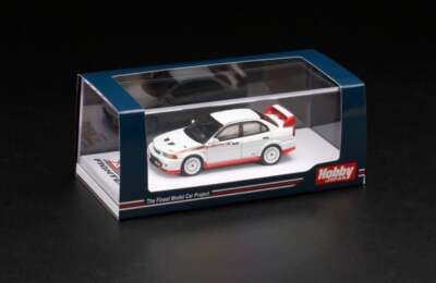 Hobby Japan Mitsubishi Lancer GSR Evolution VI White Zero Fighter