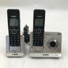 Vtech Two Handset Cordless Answering System with Caller ID Call Waiting LS6425-3