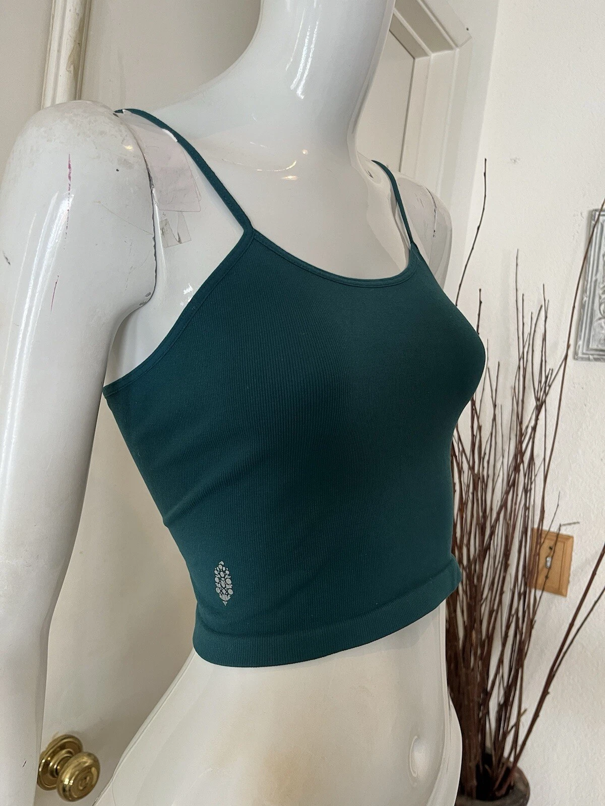 free-people-movement strappy criss cross cropped tank-top