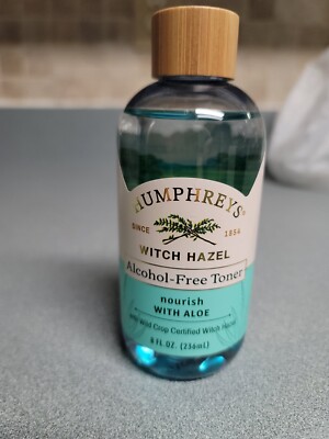 Humphreys Nourish Alcohol - Free Witch Hazel w/ Aloe Toner 8 fl Oz