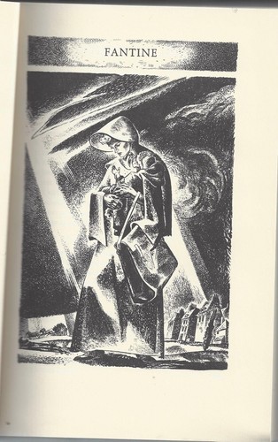 Les miserables volume I, II, III heritage press 1938 oversize hardcover - Imagen 5 de 10