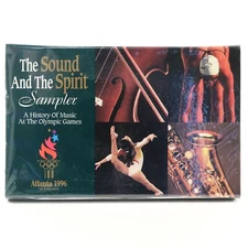 The Sound and The Spirit Sampler Cassette Atlanta Olympic Games 1996 NEW SEALED
