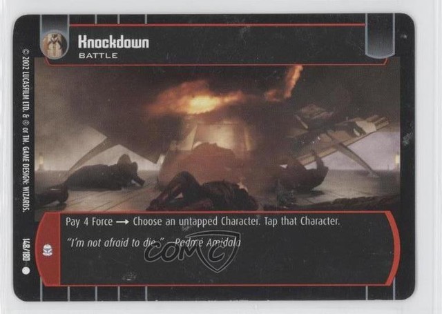 2002 Star Wars: The Trading Card Game - Attack of Clones Knockdown #148 4k7 | eBay