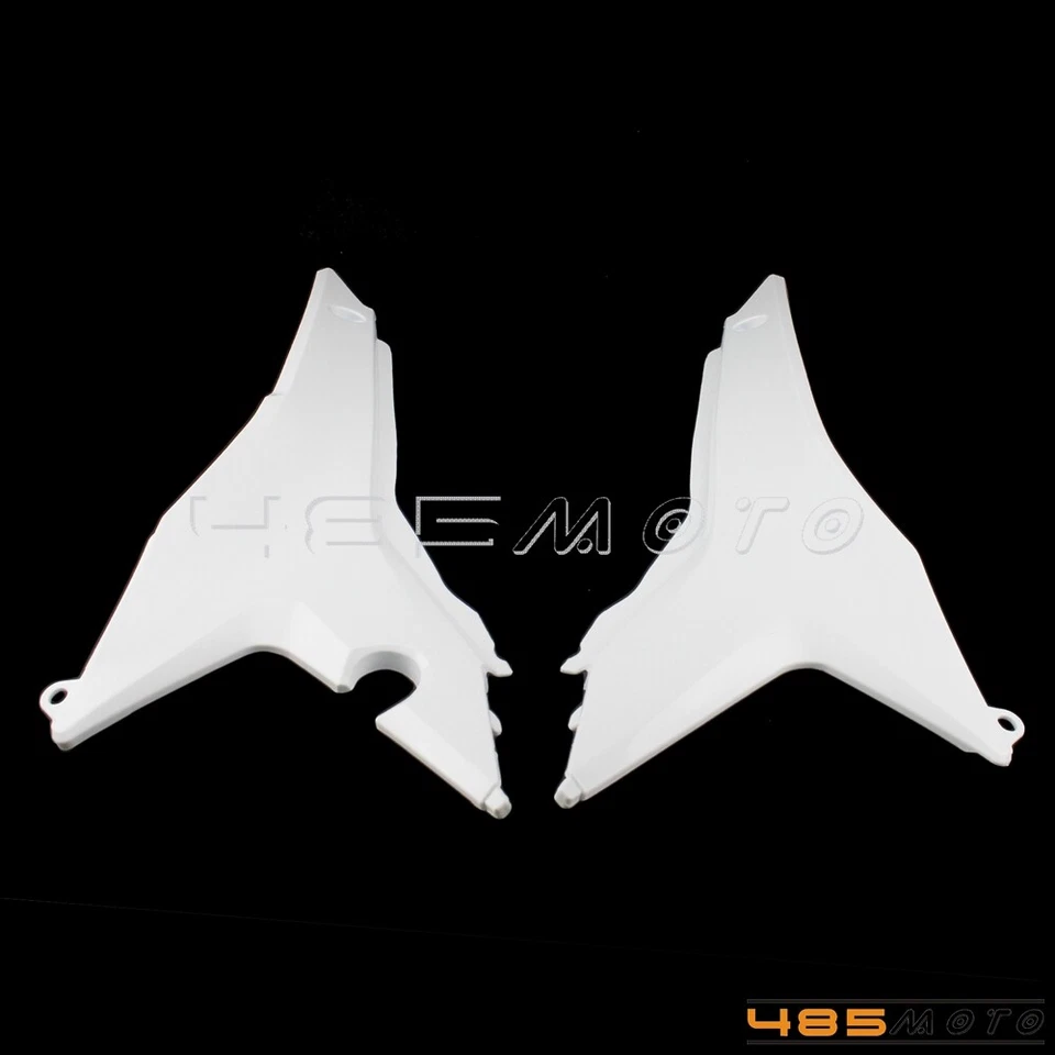 White Air Box Side Covers Panels Fit for Honda CRF250R 2014-17 CRF450R 2013-2016 - Image 4 of 4