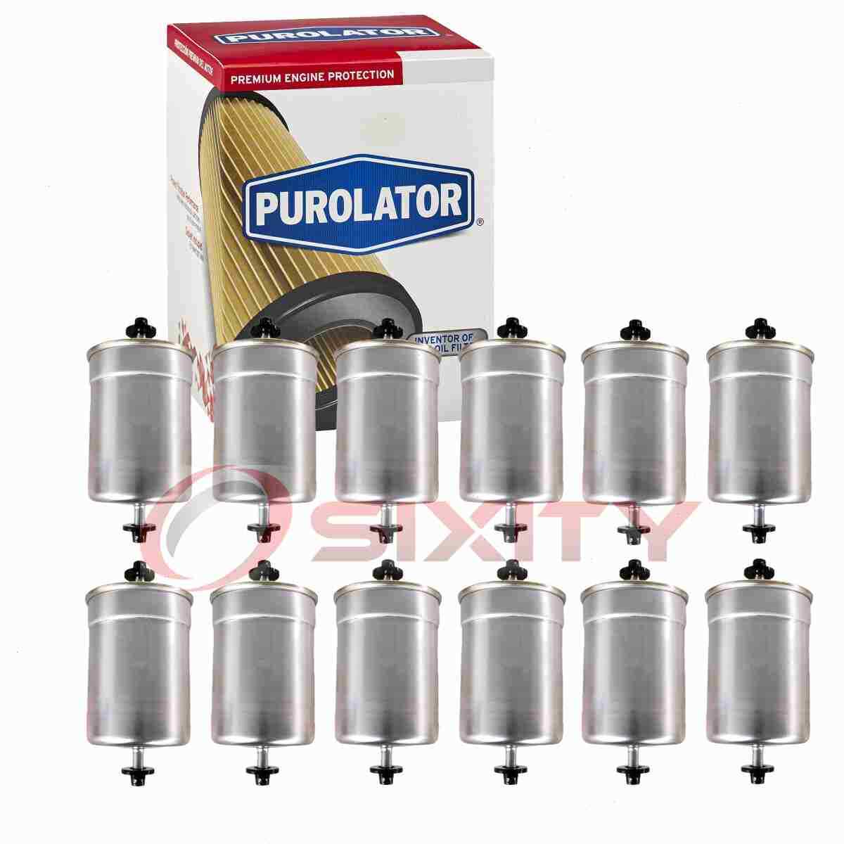 12 pc Purolator F60146 Fuel Filters for XF63177 XF60146 WK 830/7 WK 830 if