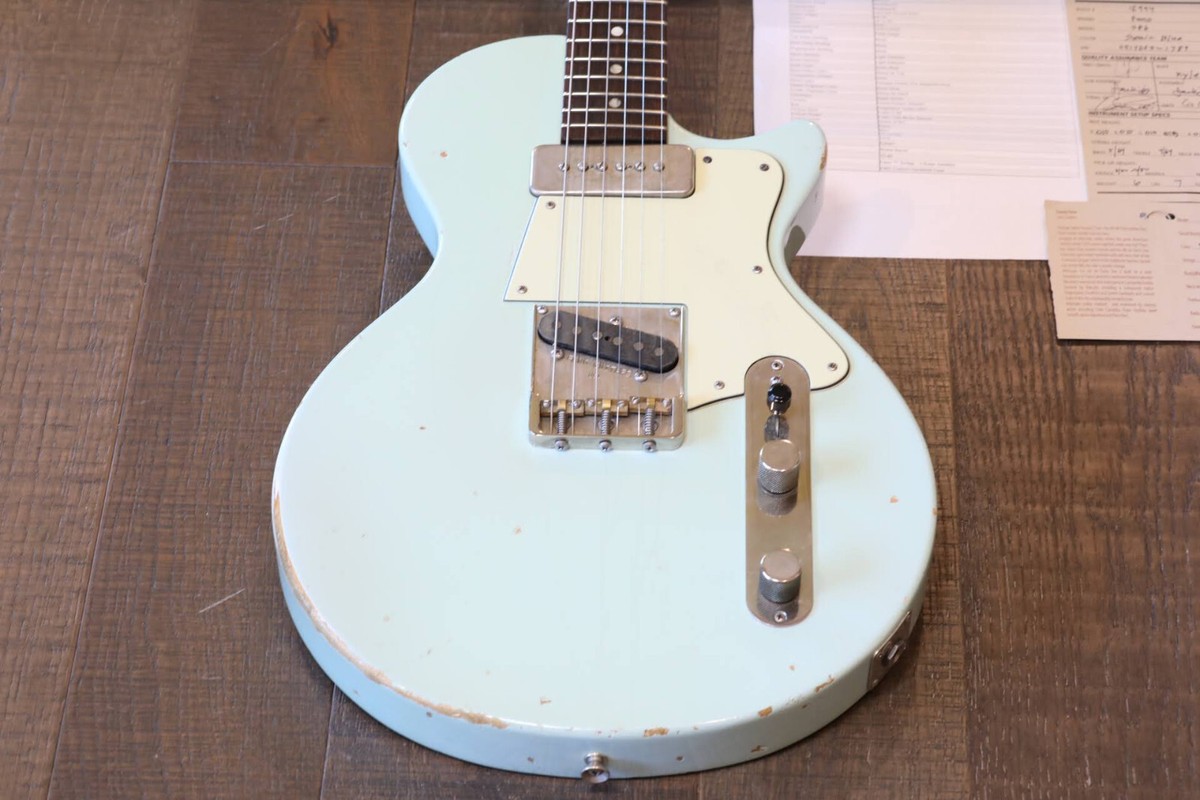fano alt de facto SP6 Sonic Blue 2014年製 Electric Guitar Fano Alt De Facto SP6 Sonic Blue Made in