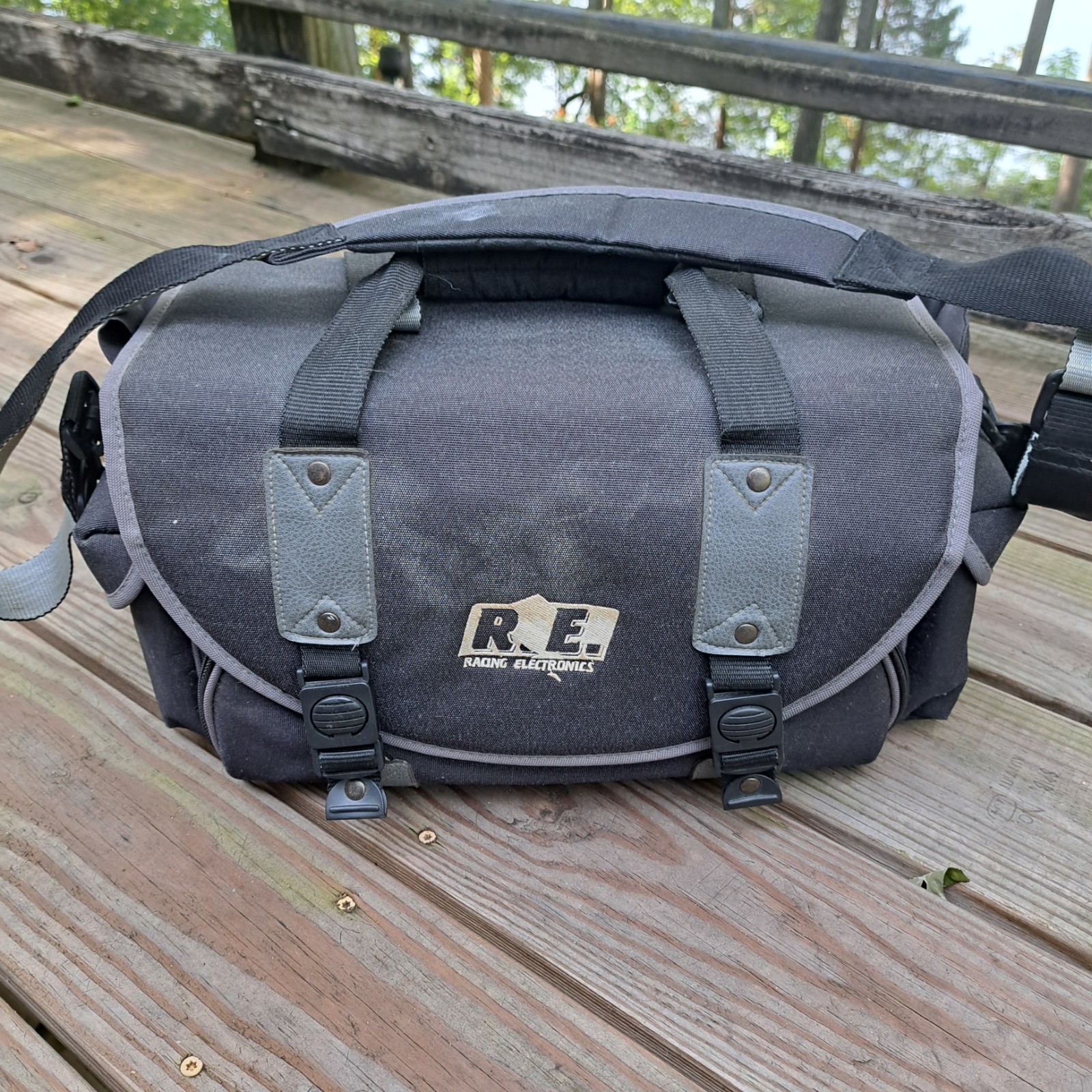 Racing Electronics RE2000 Alpha Scanner 2 Headsets Antennas Splitters Bag VIDEO