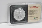 1994 1 oz 999 Silver American Eagle Littleton UNC Coin in Littleton Showpack
