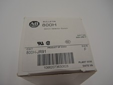 Allen-Bradley 800H-JR91 Ser F Selector Switch 30mm Industrial NOS