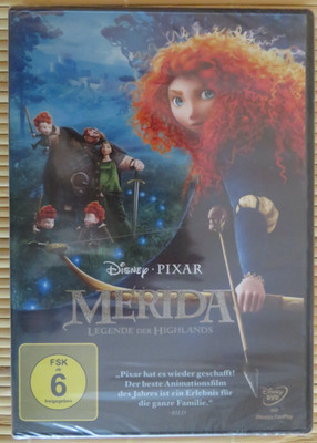 Merida - Legende der Highlands - 2018 - DVD - Disney Pixar - NEU/OVP