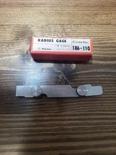 MITUTOYO 186-110 Radius Gage Set 0.4 To 6mm