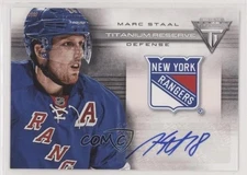 2013-14 Panini Titanium Reserve Signatures Marc Staal #TR-MAS Auto 1o3