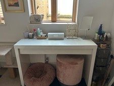 IKEA MALM Dressing Table - 120 x 41cm, White 