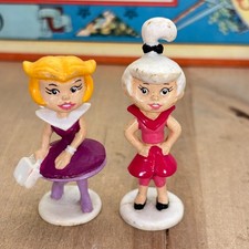 Judy and Jane The Jetsons, Applause 3 PVC Figurines, 1990 Vintage