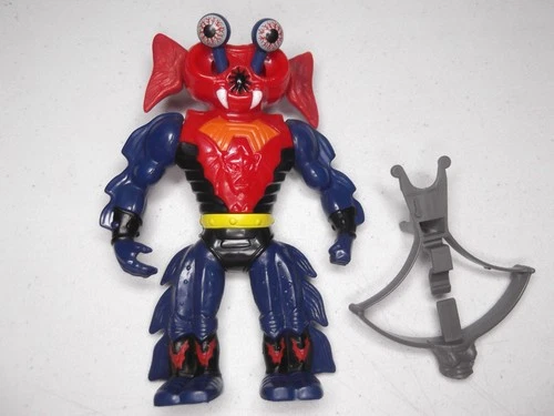 Mantenna Complete Red lever var Vtg 1980's Masters of the Universe He-man figure