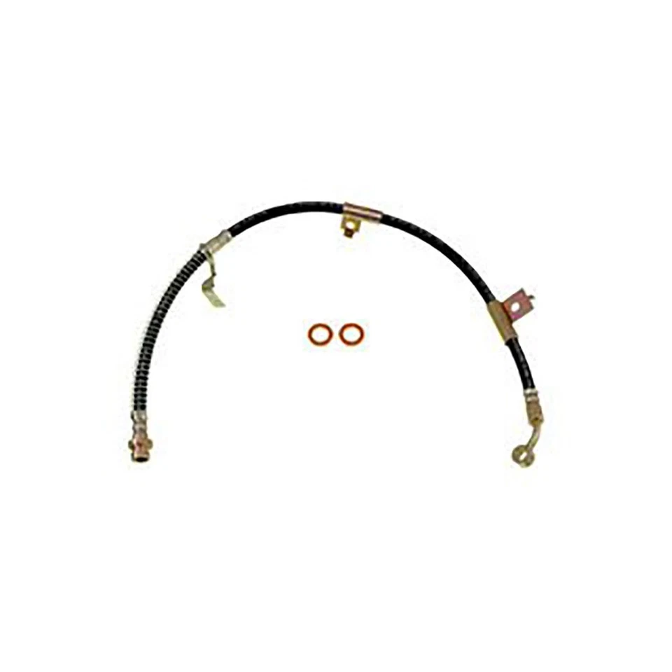 Línea de freno de manguera de freno delantera trasera 4 para Hyundai Sonata 2001 Kia Optima 2000 Foto 4 de 4