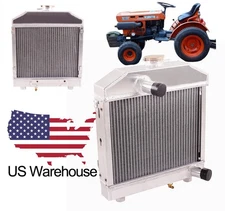 Full Aluminum Radiator For Kubota B6100 B7100 B6100HST-E B7100HST-DT 15553-72060