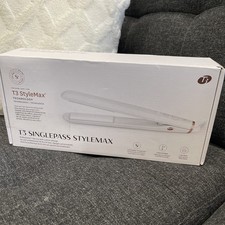 T3 SinglePass StyleMax Professional 1" Ceramic Flat Iron #77592 NEW OPEN BOX