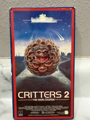 Critters 2: The Main Course (VHS, 1988) RARE 80's Horror READ Tested
