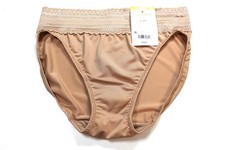 WARNERS Hi-Cut No Pinching No Problems Panty Size S/5 Toasted Almond Nude