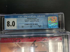 Waterworld (Nintendo Virtual Boy, 1995) - CGC Graded 8.0 Complete!